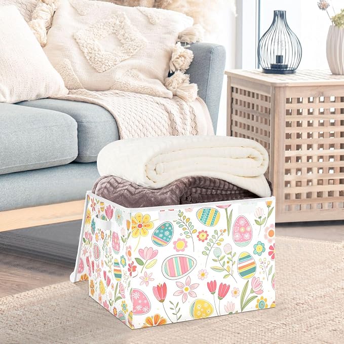 Easter Flower Eggs Storage Bins - Image 5