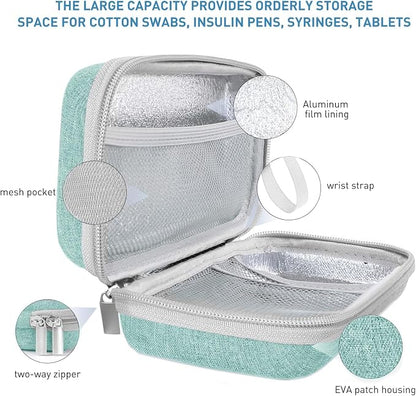 Insulin Cooler Travel Case, EVA Insulation Travel Medicine Kit - Image 4