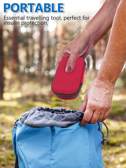 YOUSHARES Insulin Fridge Holder Storage Case Organizer, Insulin Vial Organizer - Image 6