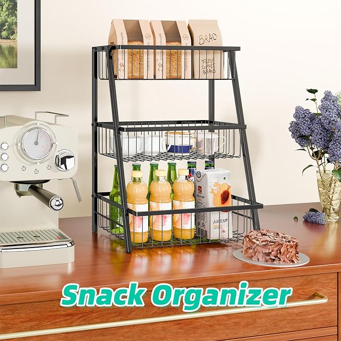 Simple Trending 3-Tier Trapezoidal Fruit Basket - Image 6