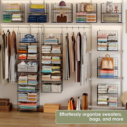 Hanging Closet Organizer and Storage - Image 3
