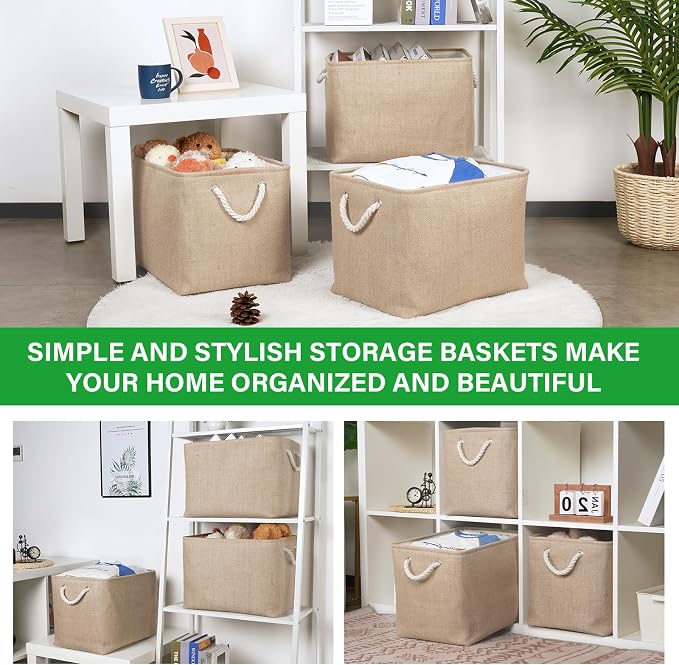 Bidtakay Fabric Storage Baskets - Image 9