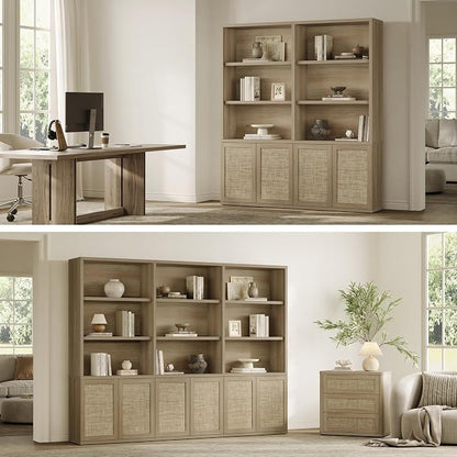 SICOTAS 70.5" Tall Bookshelf - Image 9