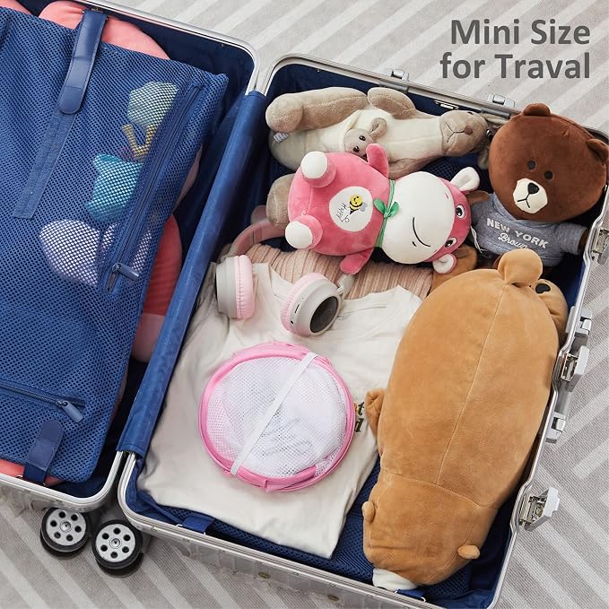 TECHMILLY Collapsible Mesh Pop Up Laundry Hamper - Image 7
