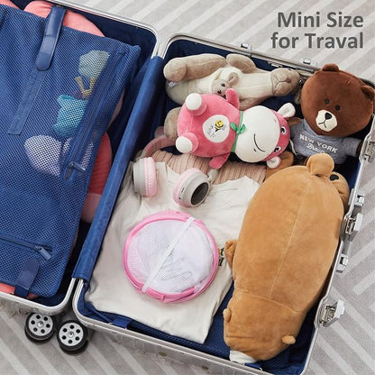 TECHMILLY Collapsible Mesh Pop Up Laundry Hamper - Image 7