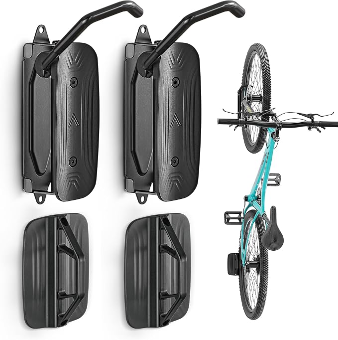 monTEK Swivel Bike Wall Mount, Bike Hangers by monTEK