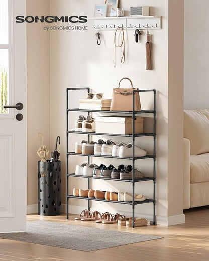 SONGMICS 5-Tier Shoe Rack, Shoe Storage - Image 2