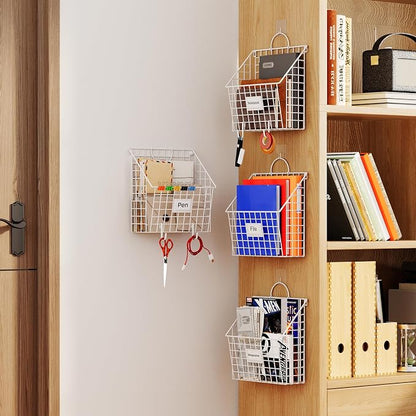 4 Packs Hanging Wall File Organizer - Image 2