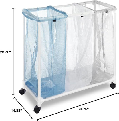 Whitmor Triple Laundry Sorter - Image 4