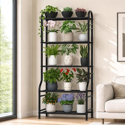 5-Tier Metal Plant Stand by Yutrchey