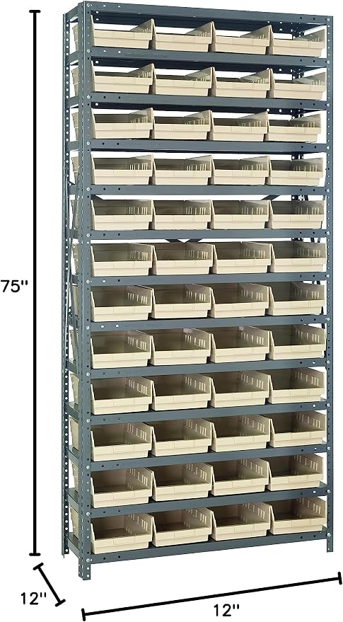 Quantum Storage Systems 1275-107IV Steel Shelving Unit - Image 2