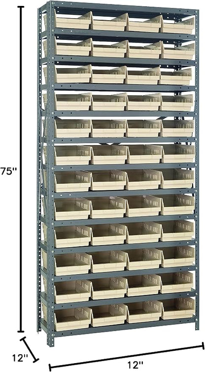 Quantum Storage Systems 1275-107IV Steel Shelving Unit - Image 2