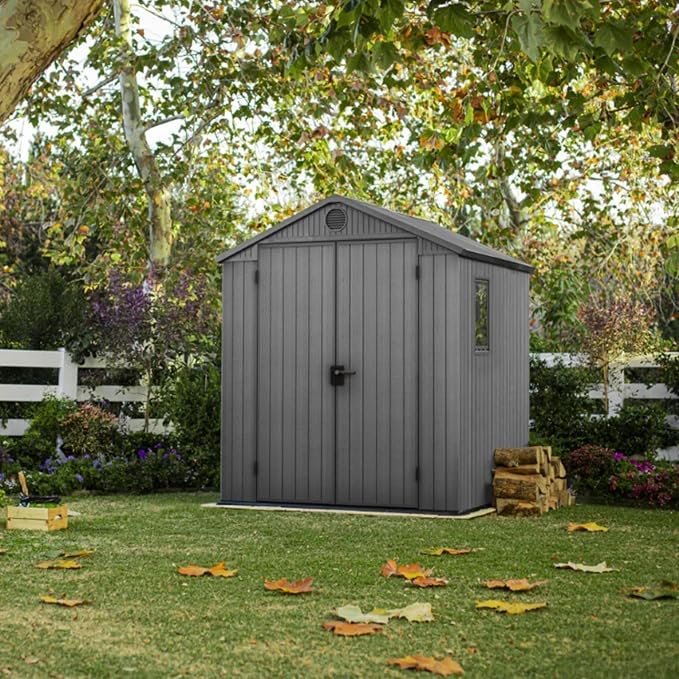 Keter Darwin 6x6 Ft All-Weather Storage Shed - Image 2