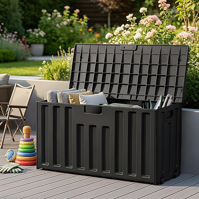 76 Gallon Outdoor Deck Box by Unknown