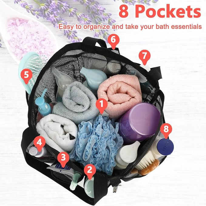 Fammart Mesh Shower Caddy Portable - Image 4