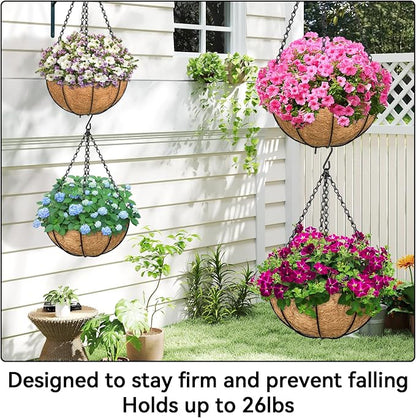 4 Pack, 16 Inch Hanging Basket Chain - Image 5