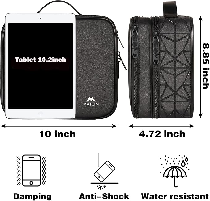MATEIN Cable Organizer Bag, Travel Electronic Storage Cord Organizer Box | Tech - Image 6