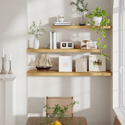 48 Inch Floating Shelves, 9.3 Inch Deep Floating Shelf - Image 6