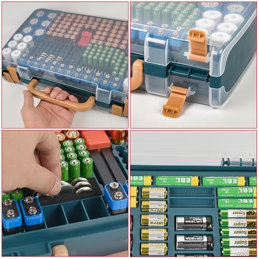 Battery Storage Organizer Case Holder Box - Image 4