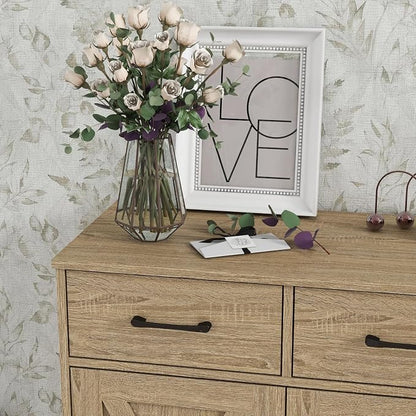Panana Sideboard 2 Drawers 2 Doors Entryway Storage Cabinet Living Room - Image 5