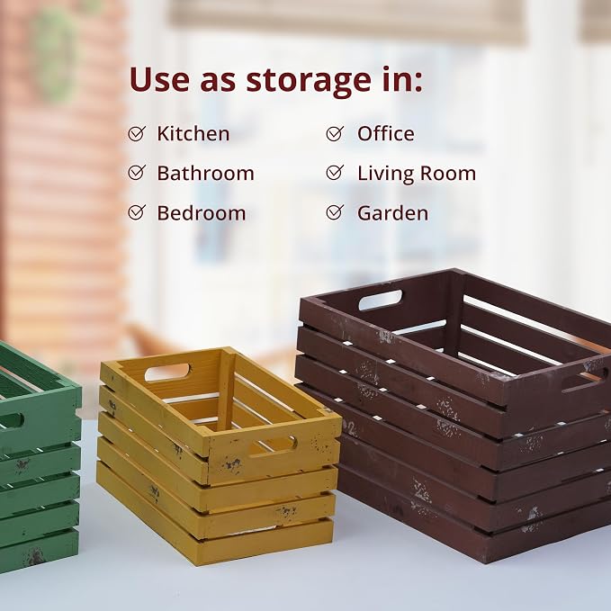 wald imports - Set of 3 Red - Image 4