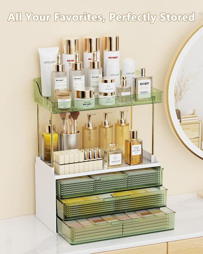 Bathroom Organizers and Storage, Makeup Organizer, Countertop, Dresser Organizer - Image 2