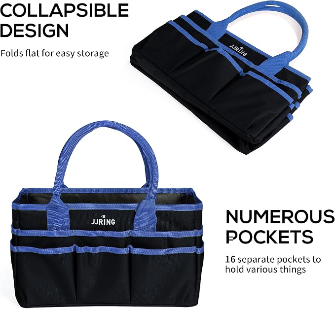 Jjring Fundamental Organizer 600D Nylon Artist Tote Bag - Image 7