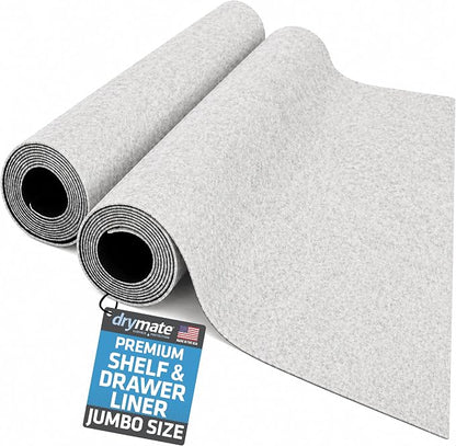 Drymate Premium Luxury Shelf & Drawer Liner, Thick Cushioned Fabric, by Drymate