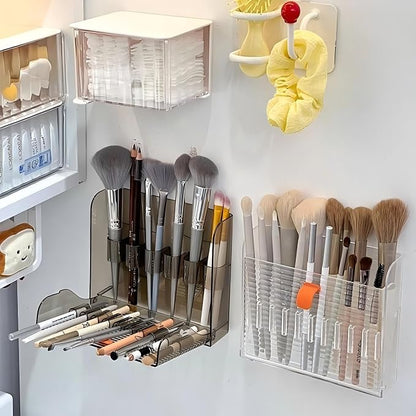 Wall-mounted Makeup Organizers, 16-Slot Eyeliner Lip Liner Organizer Holder - Image 3