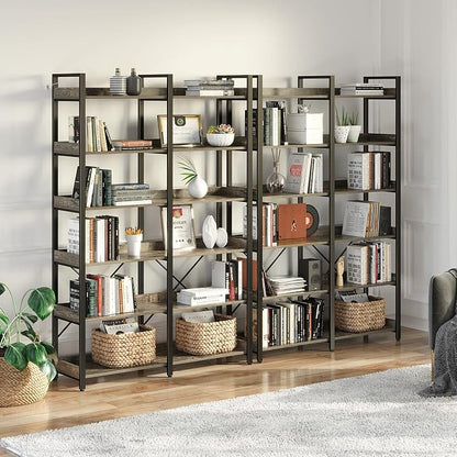 Seventable Bookshelf 6 Tier - Image 2