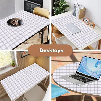 Shelf Liners for Kitchen Cabinets 17in x 20FT, Non Adhesive Drawer Liner White - Image 7