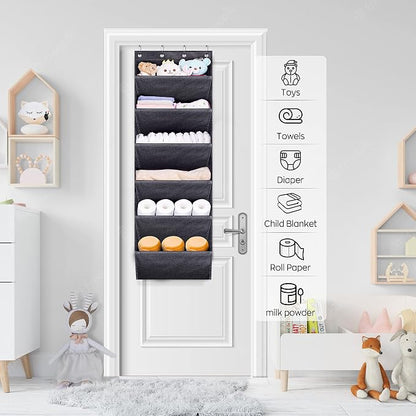 SLEEPING LAMB Over The Door Shoe Organizer - Image 7