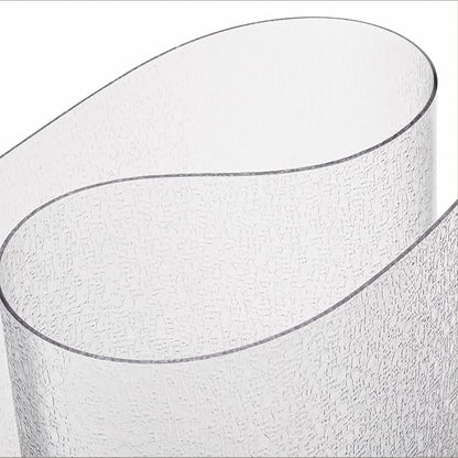 Clear Table Protector, USA Made, 16 x 48 Inch, 2mm Thick Pebble Textured Vinyl by ExactMade