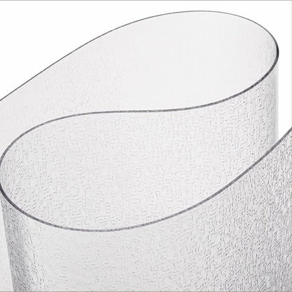 Clear Table Protector, USA Made, 36 x 72 Inch, 2mm Thick Pebble Textured Vinyl by ExactMade