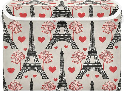 Eiffel Tower Foldable Lidded Storage Box - Image 2