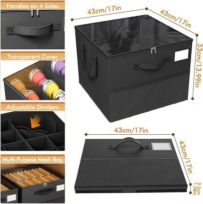 Large Reinforced 2 Pack Shoe Organizer - Image 5