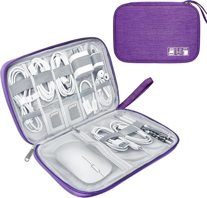 Lcsmaokin Electronics Travel Organizer, Portable Waterproof Electronic Travel by Lcsmaokin