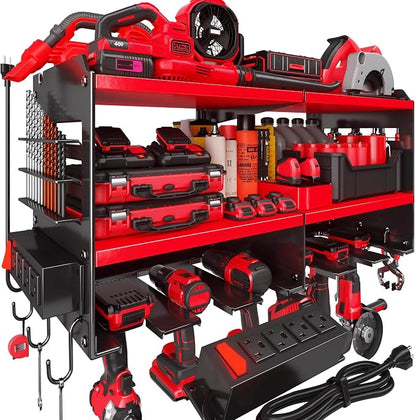Spampur Fathers Day Gift – Power Tool Organizer Wall Mount by Spampur