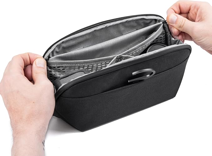 Peak Design Small Wash Pouch, Weatherproof Travel Toiletry Bag, Upright or - Image 4