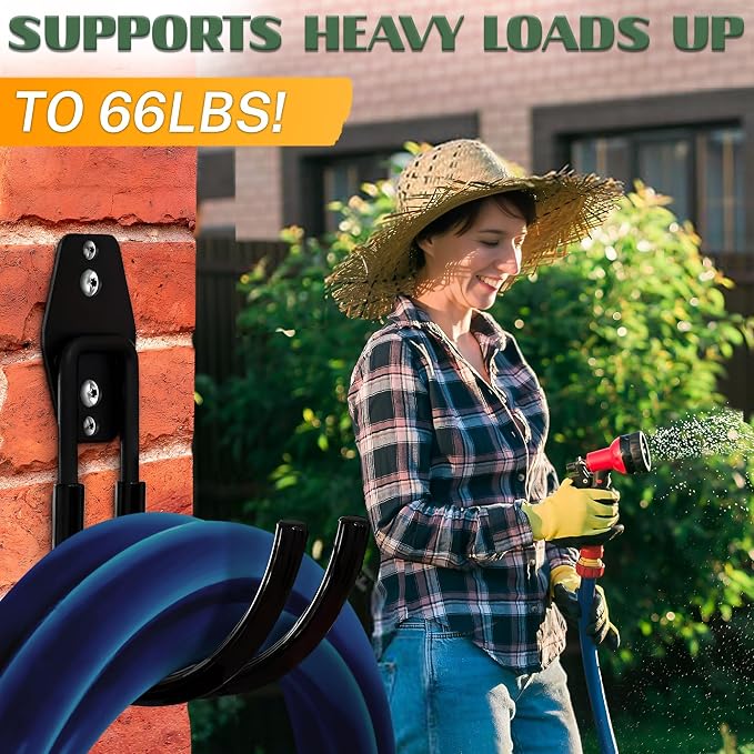 2 Pcs Hose Hook Wall Mount - Image 7