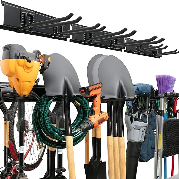 TIDYME Garage Tool Organizer Wall Mount by Tidyme