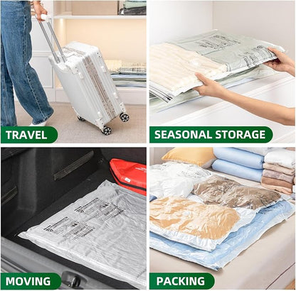 TAILI 6 Pack Vacuum Storage Bags, Jumbo Size, Vacuum Seal Bag - Image 9