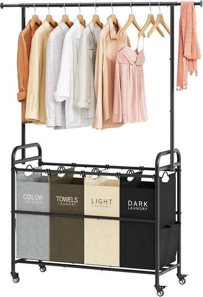 Tajsoon Laundry Sorter Cart by Tajsoon