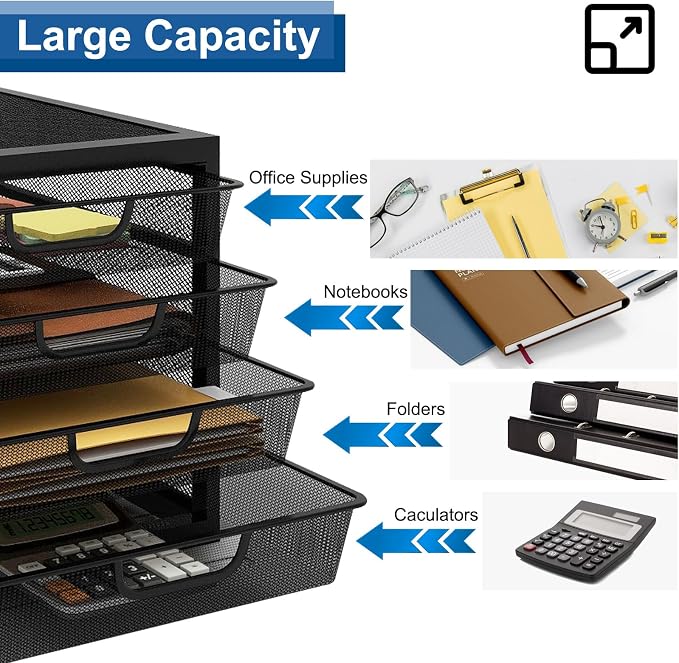 Natwind Mesh Desk Organizer - Image 5