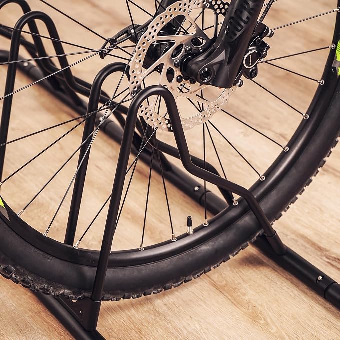 CyclingDeal Bicycle Floor Parking Rack Stand - Image 6