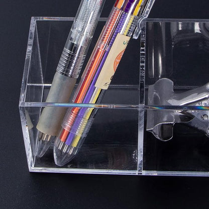 dedoot Clear Drawer Organizer, 6 Compartments Acrylic Organizer Durable Plastic - Image 3