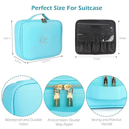 MOMIRA Travel Makeup Bag Cosmetic Bag Makeup Organizer Bag - Image 2