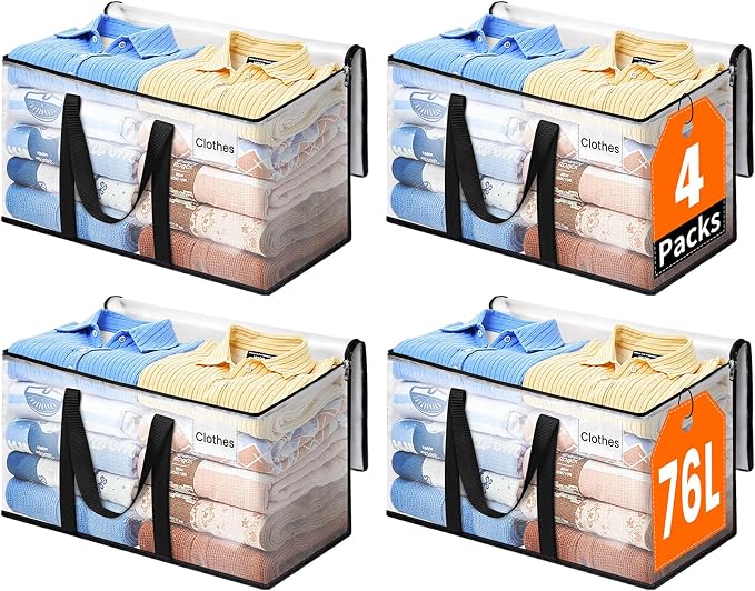 Extra Large Heavy Duty Moving Bags, Storage Bags by EpicTotes