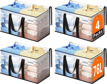 Extra Large Heavy Duty Moving Bags, Storage Bags by EpicTotes
