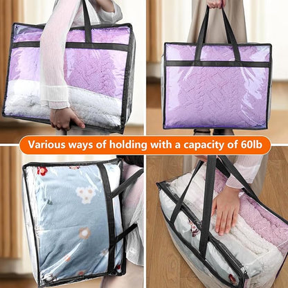 Budding Joy Clear Zippered Storage Bags - Image 5
